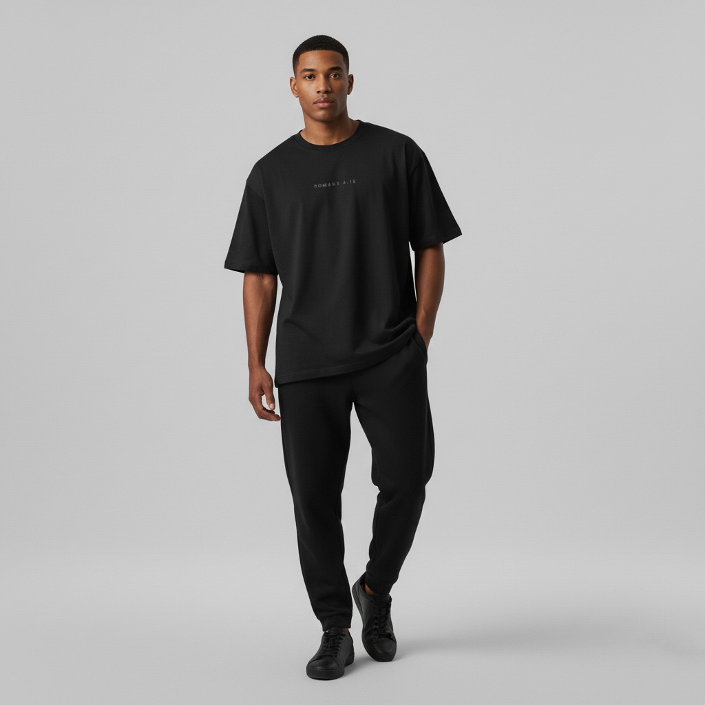 Abraham and Faith Unisex Oversized Classic T-Shirt