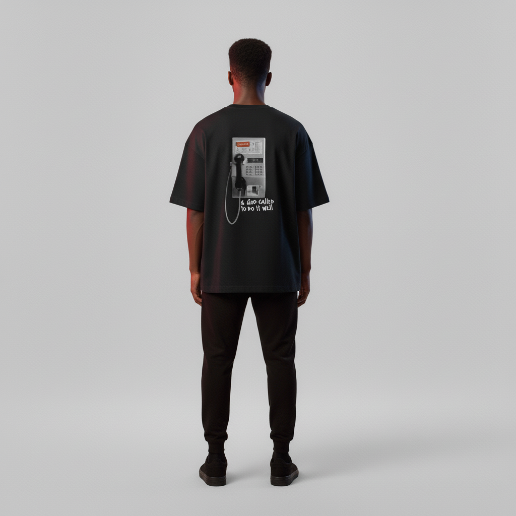 Found My Calling Unisex Terry Oversized Tee