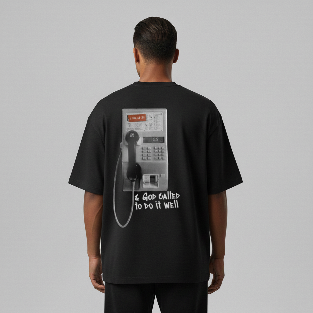 Found My Calling Unisex Terry Oversized Tee