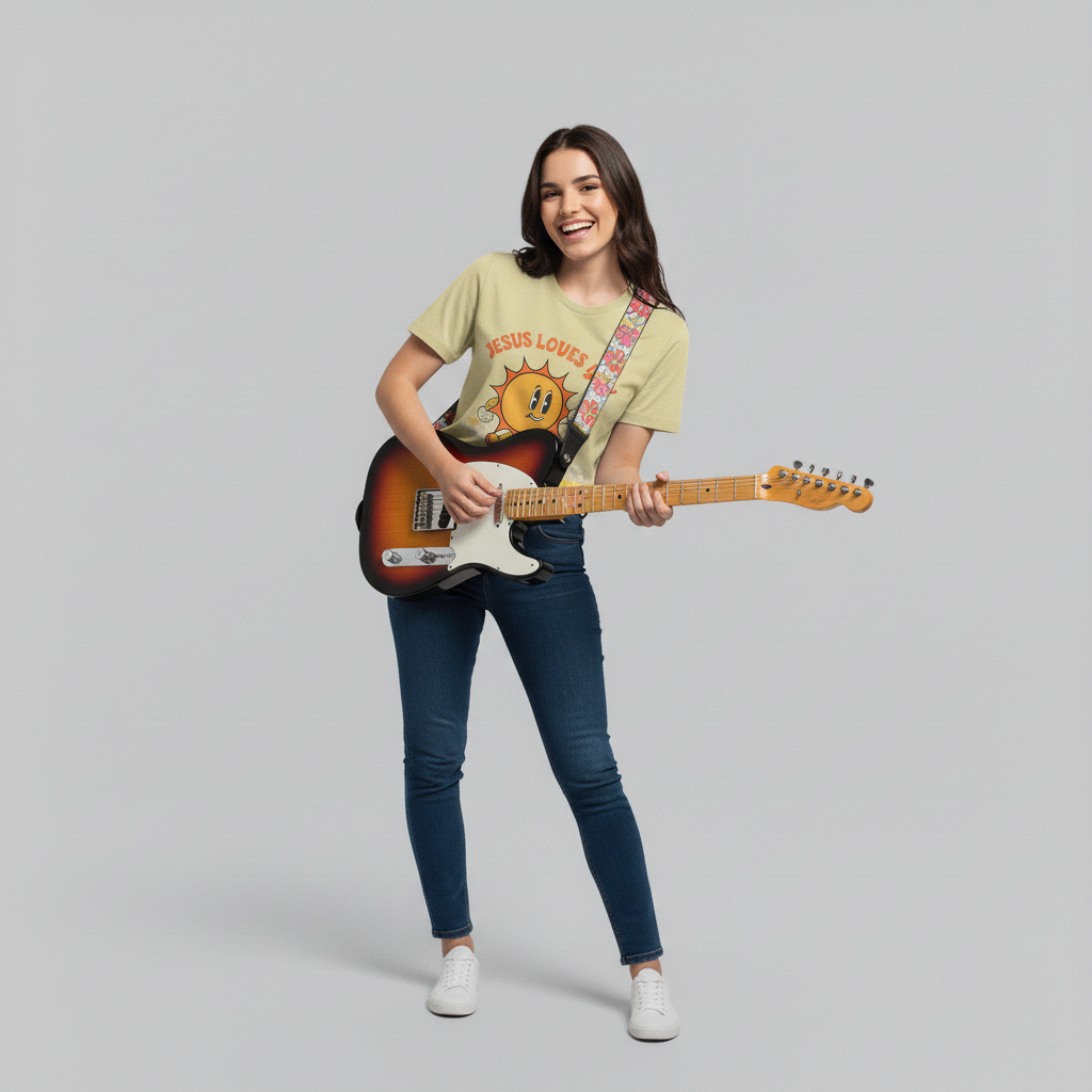 Jesus Loves You Unisex Supima T-Shirt